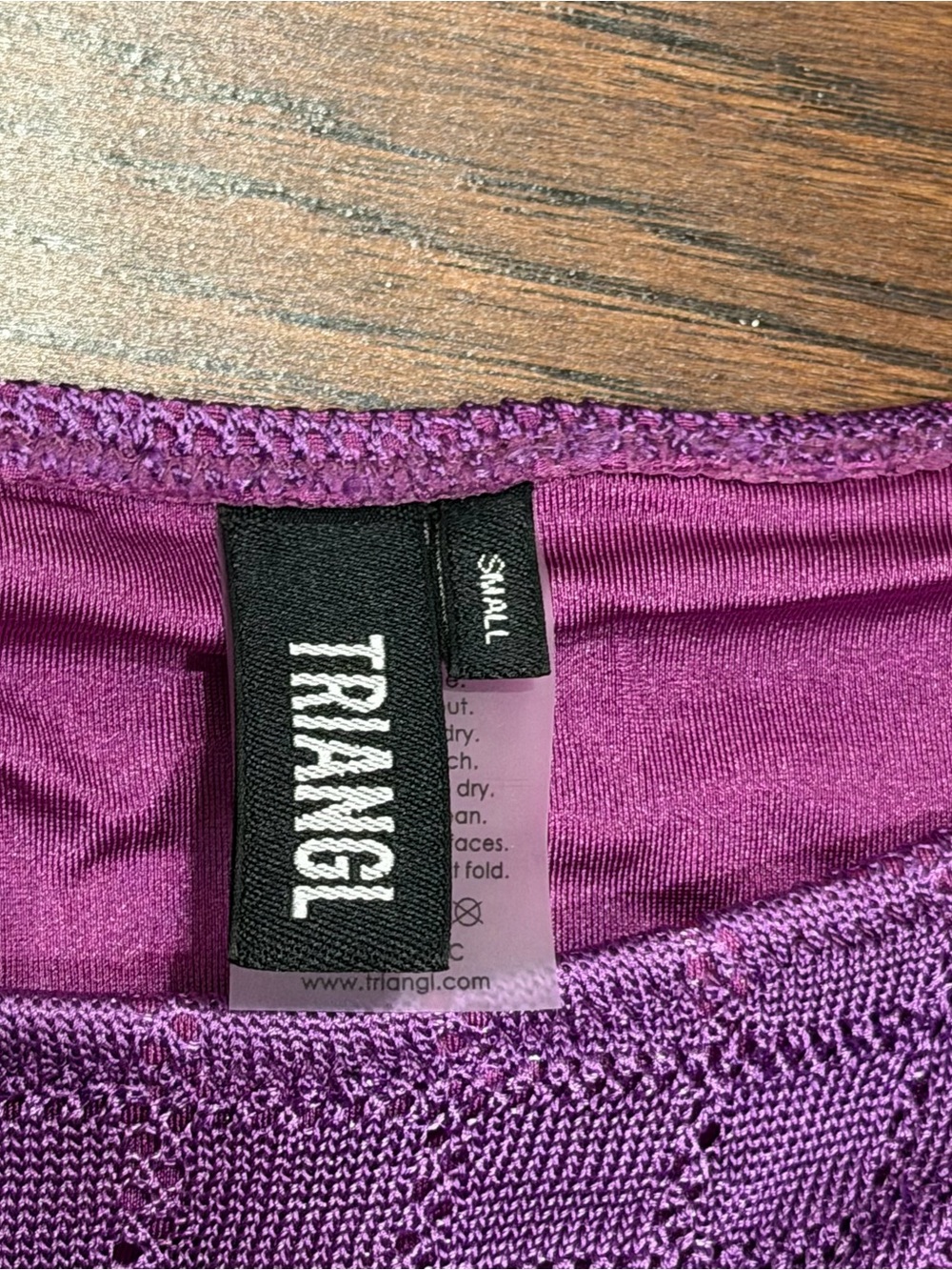 Triangl swimwear purple scoop next Bikini Set - Picture 3 of 3